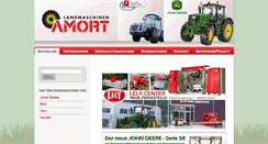 Desktop Screenshot of landtechnik.it