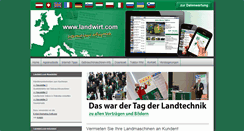 Desktop Screenshot of landtechnik.info