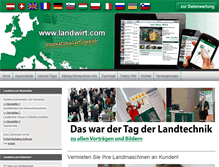 Tablet Screenshot of landtechnik.info